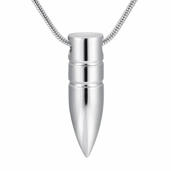 Bullet Cremation Urns Hype-allergical Steel Lover's Funneral Memorial Casket Cremation Pendant Stainless Steel Bullet Pendant
Bullet Cremation Urns Hype-allergical Steel Lover's Funneral Memorial Casket Cremation Pendant Stainless Steel Bullet Pendant