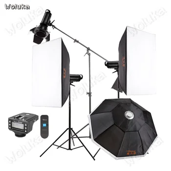 High speed flash 400W high power photographic lamp dynamic shooting three-lamp set Photo Studio CD50 T02
High speed flash 400W high power photographic lamp dynamic shooting three-lamp set Photo Studio CD50 T02