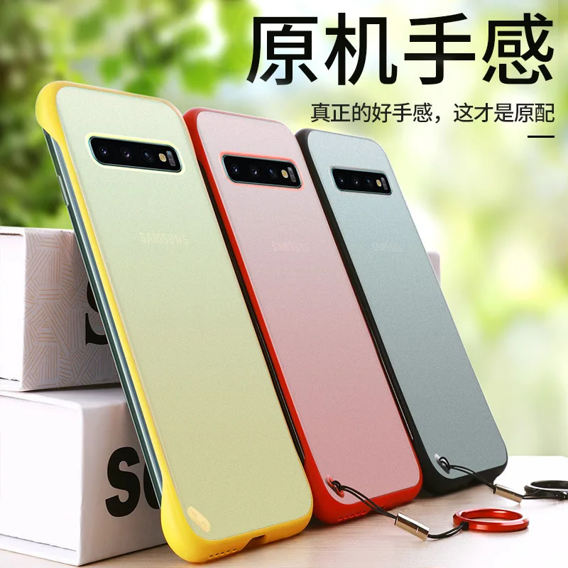 Sam S10 plus matte Phone Case, hard back cover for Samsung Galaxy S10 Simple translucent case cover Protective shell +ring strap
Sam S10 plus matte Phone Case, hard back cover for Samsung Galaxy S10 Simple translucent case cover Protective shell +ring strap
