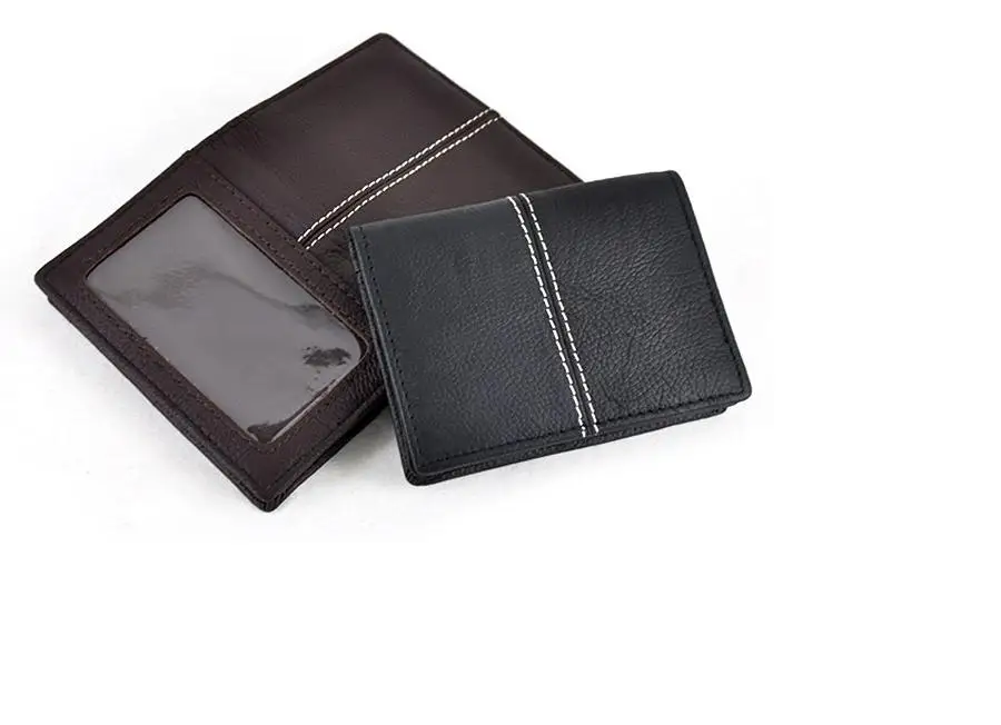 Document window name card Clip Wallet Leather Multi card buckle Korean men business lady fashion gifts
Document window name card Clip Wallet Leather Multi card buckle Korean men business lady fashion gifts
