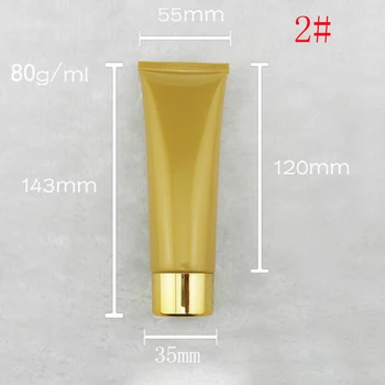 100pcs 80g Tube Screw Lids cream Bottle Container Empty golden Soft Refillable Plastic Lotion Tubes Squeeze Cosmetic Packaging
100pcs 80g Tube Screw Lids cream Bottle Container Empty golden Soft Refillable Plastic Lotion Tubes Squeeze Cosmetic Packaging