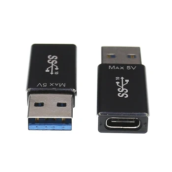 50pcs Dual USB3.1 Type-C Adapter USB 3.0 Male to USB-C Female Adapter Converter 10Gbps laptop connectors
50pcs Dual USB3.1 Type-C Adapter USB 3.0 Male to USB-C Female Adapter Converter 10Gbps laptop connectors