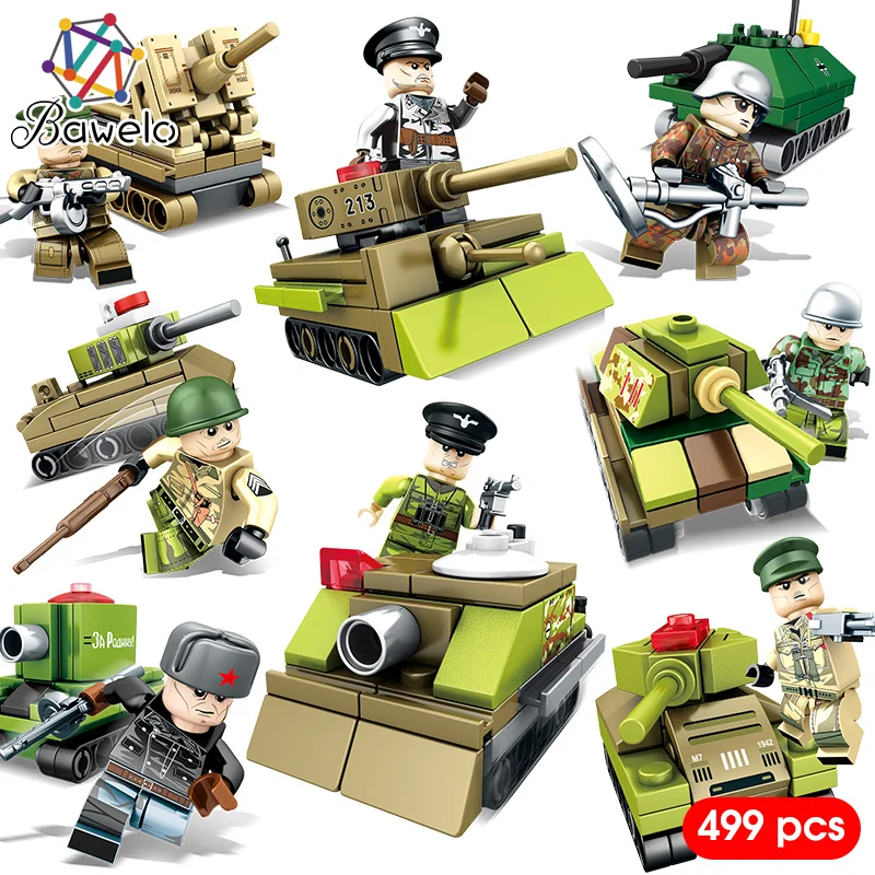 MiNi DIY Blocks Children Figure Education Toys Compatible with Legoed Tank/ Army/Soldier/Armored Troops For Children Gift
MiNi DIY Blocks Children Figure Education Toys Compatible with Legoed Tank/ Army/Soldier/Armored Troops For Children Gift