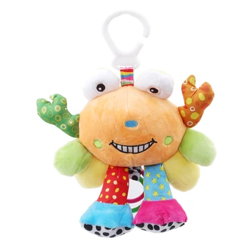 New Baby Fun Cute Plush Toy Soft Colorful Animal Crab Plush Dolls Kids Baby Carriage Bed Toys
New Baby Fun Cute Plush Toy Soft Colorful Animal Crab Plush Dolls Kids Baby Carriage Bed Toys