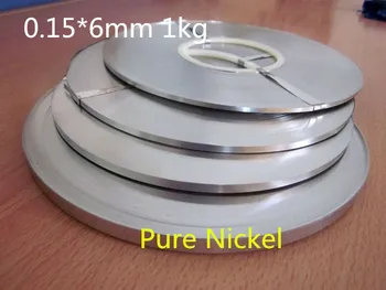 High quality! Pure nichel 99.96% Battery pure nickel strip cell connector battery pure nickel plate 0.15*6mm 1kg
High quality! Pure nichel 99.96% Battery pure nickel strip cell connector battery pure nickel plate 0.15*6mm 1kg