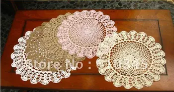 Free shipping wholesale 100% cotton COLORFUL Doily hand made Crochet cup mat, ,cup pad,coaster 38CMX38CM 10 PCS/LOT CD0011
Free shipping wholesale 100% cotton COLORFUL Doily hand made Crochet cup mat, ,cup pad,coaster 38CMX38CM 10 PCS/LOT CD0011
