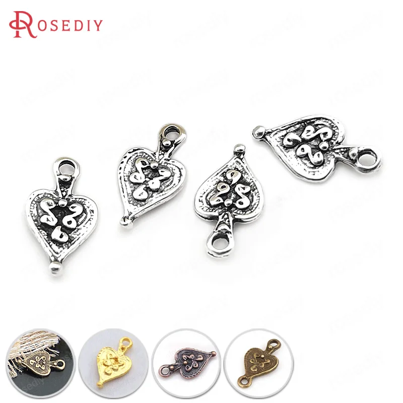 (31698)50PCS 18*10MM Antique Silver Zinc Alloy Heart Charms Connect Charms Diy Jewelry Findings Accessories wholesale
(31698)50PCS 18*10MM Antique Silver Zinc Alloy Heart Charms Connect Charms Diy Jewelry Findings Accessories wholesale