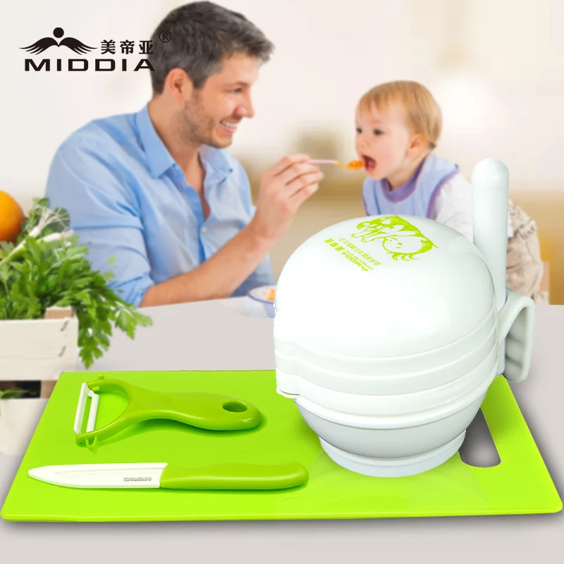 Middia food mills vegetable grinders manual grinding tool set baby puree maker Fruit Juicer ceramic knife peeler set
Middia food mills vegetable grinders manual grinding tool set baby puree maker Fruit Juicer ceramic knife peeler set