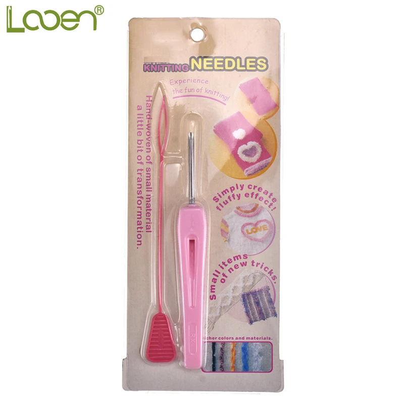 Looen 2pcs/set Hand Wool Embroidered Woven Knitting Needle Tool Set Crocheting Sew Tools Set Craft
Looen 2pcs/set Hand Wool Embroidered Woven Knitting Needle Tool Set Crocheting Sew Tools Set Craft