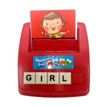 Kids Teach Educational Toy Baby Girls Boys Learning English Card Word Scrabble Learning Machines Learning Maching Toys
Kids Teach Educational Toy Baby Girls Boys Learning English Card Word Scrabble Learning Machines Learning Maching Toys