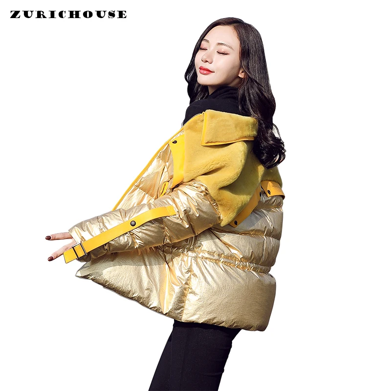 Winter Jacket Women 90% White Duck Down Coats 2019 New Arrival Glossy Patch Lamb Wool Female Parka Tied Waist Womens Down Jacket
Winter Jacket Women 90% White Duck Down Coats 2019 New Arrival Glossy Patch Lamb Wool Female Parka Tied Waist Womens Down Jacket