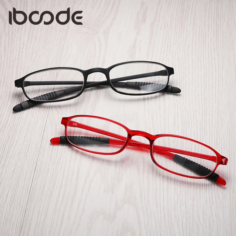 iboode Flexible Reading Glasses Men Women Anti-skid Legs Ultra-light Soft Presbyopic Eyeglasses Eyewear for Parents
iboode Flexible Reading Glasses Men Women Anti-skid Legs Ultra-light Soft Presbyopic Eyeglasses Eyewear for Parents
