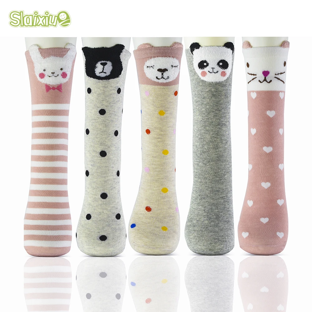 SLAIXIU 5 Pair/lot Cute Cartoon Girls Stockings Creative Baby Stockings Kids Stocking Tights Pantyhose Toddler For 2-10 Years
SLAIXIU 5 Pair/lot Cute Cartoon Girls Stockings Creative Baby Stockings Kids Stocking Tights Pantyhose Toddler For 2-10 Years