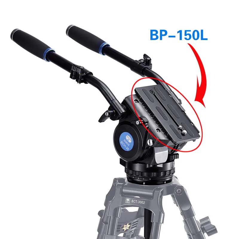 Camera Accessories Tripod Plate For Fluid Ball Head of Tripod Monopod For Canon Nikon Digital Camera Aluminum Sirui BP-150L
Camera Accessories Tripod Plate For Fluid Ball Head of Tripod Monopod For Canon Nikon Digital Camera Aluminum Sirui BP-150L