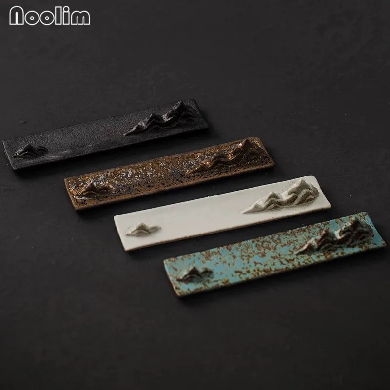 Japanese Style Retro Handmade Coarse Pottery Mountain Incense Burner Ceramic Incense Stick Holder Aromatherapy Censer Home Decor
Japanese Style Retro Handmade Coarse Pottery Mountain Incense Burner Ceramic Incense Stick Holder Aromatherapy Censer Home Decor