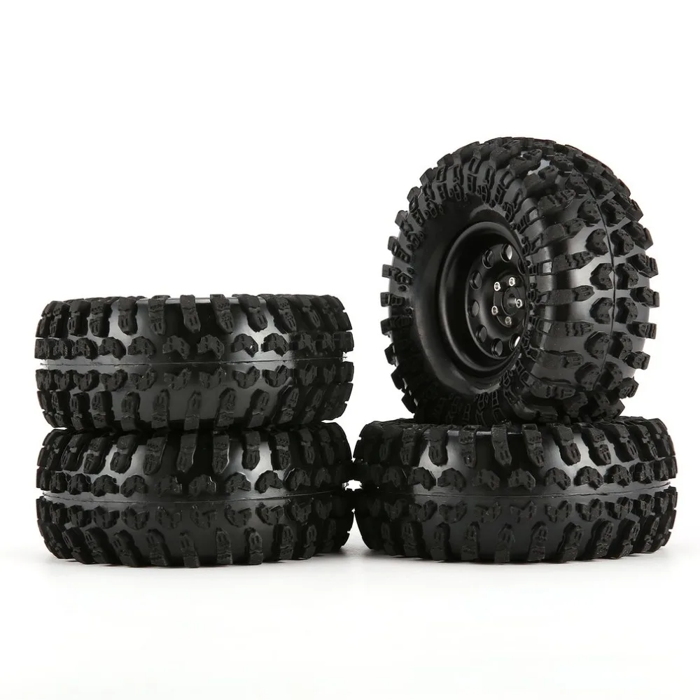 4pcs 130mm 2.2in Rubber Tire with Alloy Beadlock Wheel Rim for AXIAL SCX10 90046 RC4WD D90 1/10 RC Rock Crawler Car Model Parts
4pcs 130mm 2.2in Rubber Tire with Alloy Beadlock Wheel Rim for AXIAL SCX10 90046 RC4WD D90 1/10 RC Rock Crawler Car Model Parts