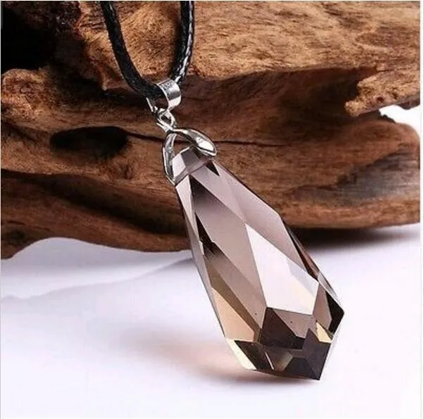 Beautiful Natural Smoky quartz Quartz Water Drop pendants Pendulum Crystal Healing with free rope
Beautiful Natural Smoky quartz Quartz Water Drop pendants Pendulum Crystal Healing with free rope