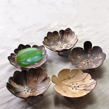 Natural Coconut Shell make soap holder Decoration soap dish storage box sponge draining rack tray handmade Bathroom accessories
Natural Coconut Shell make soap holder Decoration soap dish storage box sponge draining rack tray handmade Bathroom accessories
