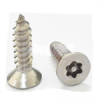 M2.9x8mm-25mm stainless steel flat head hexgonal countersunk six stars plum anti-theft self-tapping screws
M2.9x8mm-25mm stainless steel flat head hexgonal countersunk six stars plum anti-theft self-tapping screws