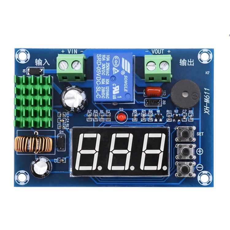 M611 7-80v lead-acid Lithium Battery discharge Controller 12v 24v 36v 48v Low Battery voltage over discharge Protection Board
M611 7-80v lead-acid Lithium Battery discharge Controller 12v 24v 36v 48v Low Battery voltage over discharge Protection Board