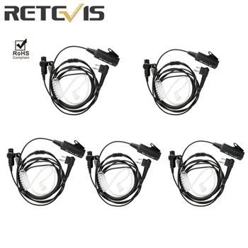 5pcs Retevis EA100M 2 Pin Acoustic Tube Radio Earpiece For Motorola Walkie Talkie Headset With Big MIC PTT
5pcs Retevis EA100M 2 Pin Acoustic Tube Radio Earpiece For Motorola Walkie Talkie Headset With Big MIC PTT