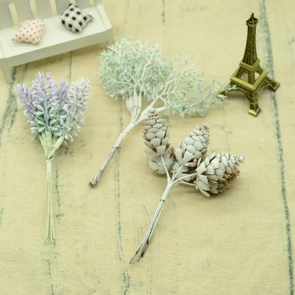 6pcs Artificial plant flowers fake floristic lavender vases for christmas home wedding decor accessories diy gifts scrapbooking
6pcs Artificial plant flowers fake floristic lavender vases for christmas home wedding decor accessories diy gifts scrapbooking