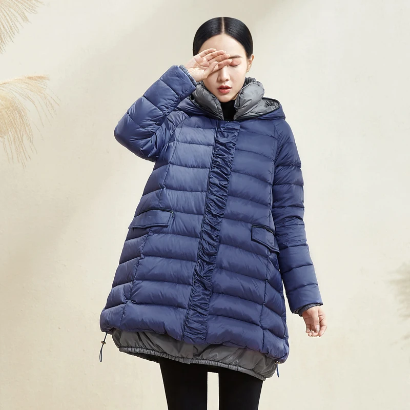 Ms White duck down jacket coat 2018 High-grade winter down jackets women thicken warm hooded down jacket female large size coats
Ms White duck down jacket coat 2018 High-grade winter down jackets women thicken warm hooded down jacket female large size coats