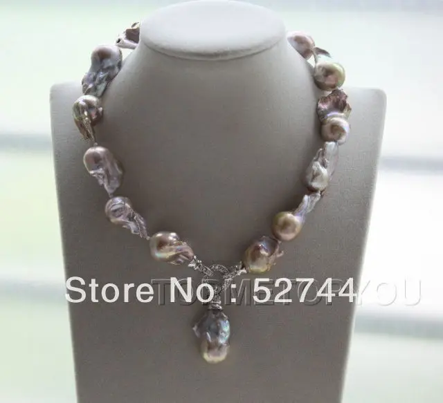 Wholesale free shipping >>Stunning!! 29mm Natural Purple Reorn keshi pearls necklace pendant
Wholesale free shipping >>Stunning!! 29mm Natural Purple Reorn keshi pearls necklace pendant