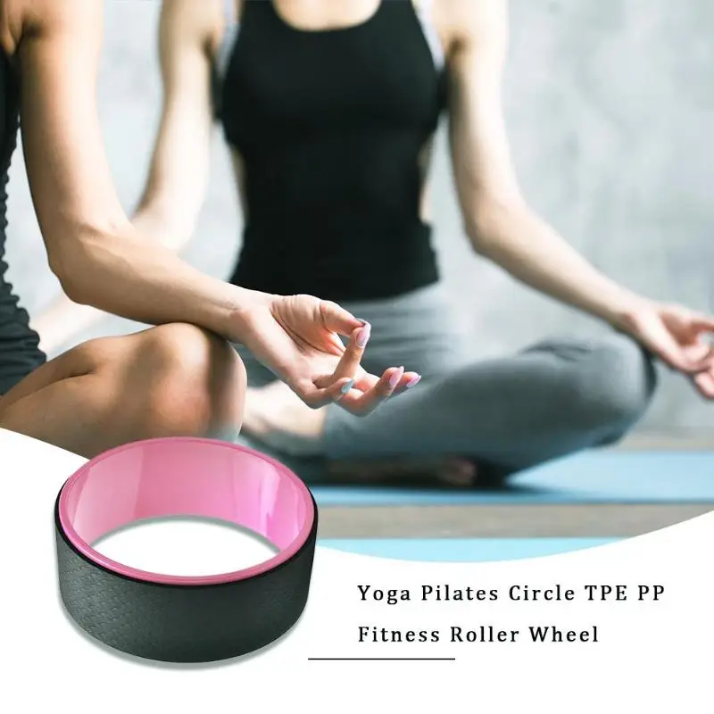 TPE Yoga Circles Pilates Professional Waist Shape Bodybuilding ABS Gym Workout Yoga Wheel Back Training Tool For Fitness Dance
TPE Yoga Circles Pilates Professional Waist Shape Bodybuilding ABS Gym Workout Yoga Wheel Back Training Tool For Fitness Dance