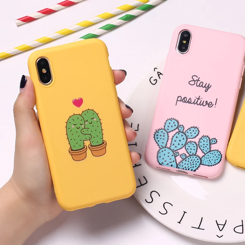 Cute Cactus Lover Love Heart Funny Tropical Girls Soft Silicone Candy Case Coque For iPhone 11 6 6S 5S 8 8Plus X XS Max 7 7Plus
Cute Cactus Lover Love Heart Funny Tropical Girls Soft Silicone Candy Case Coque For iPhone 11 6 6S 5S 8 8Plus X XS Max 7 7Plus