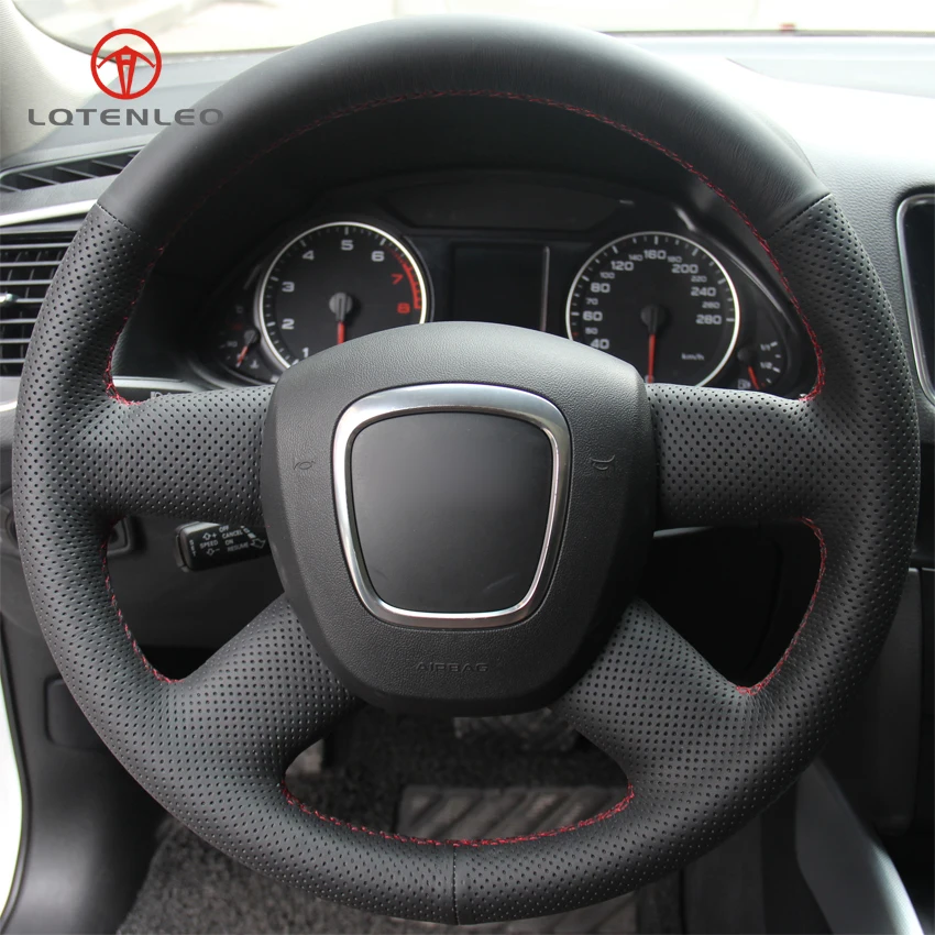 LQTENLEO Black Artificial Leather Car Steering Wheel Cover for Audi Old A4 B7 B8 A6 C6 2004-2011 Q5 2008-2012 Q7 2005-2011
LQTENLEO Black Artificial Leather Car Steering Wheel Cover for Audi Old A4 B7 B8 A6 C6 2004-2011 Q5 2008-2012 Q7 2005-2011