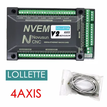 MACH3 NVEM 4 Axis Ethernet CNC Controller 300KHZ Motion Control Card for Stepper Motor Servo motor New products
MACH3 NVEM 4 Axis Ethernet CNC Controller 300KHZ Motion Control Card for Stepper Motor Servo motor New products