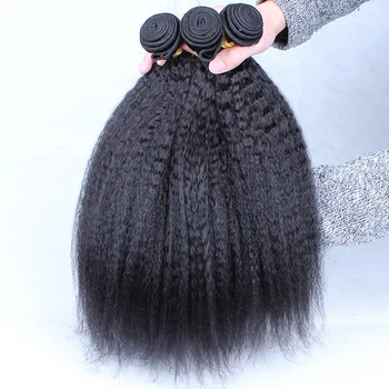 Mongolian Kinky Straight Virgin Hair 100% Human Hair Bundles Three Bundles Natural Color Unprocessed Hair Extension CARA
Mongolian Kinky Straight Virgin Hair 100% Human Hair Bundles Three Bundles Natural Color Unprocessed Hair Extension CARA