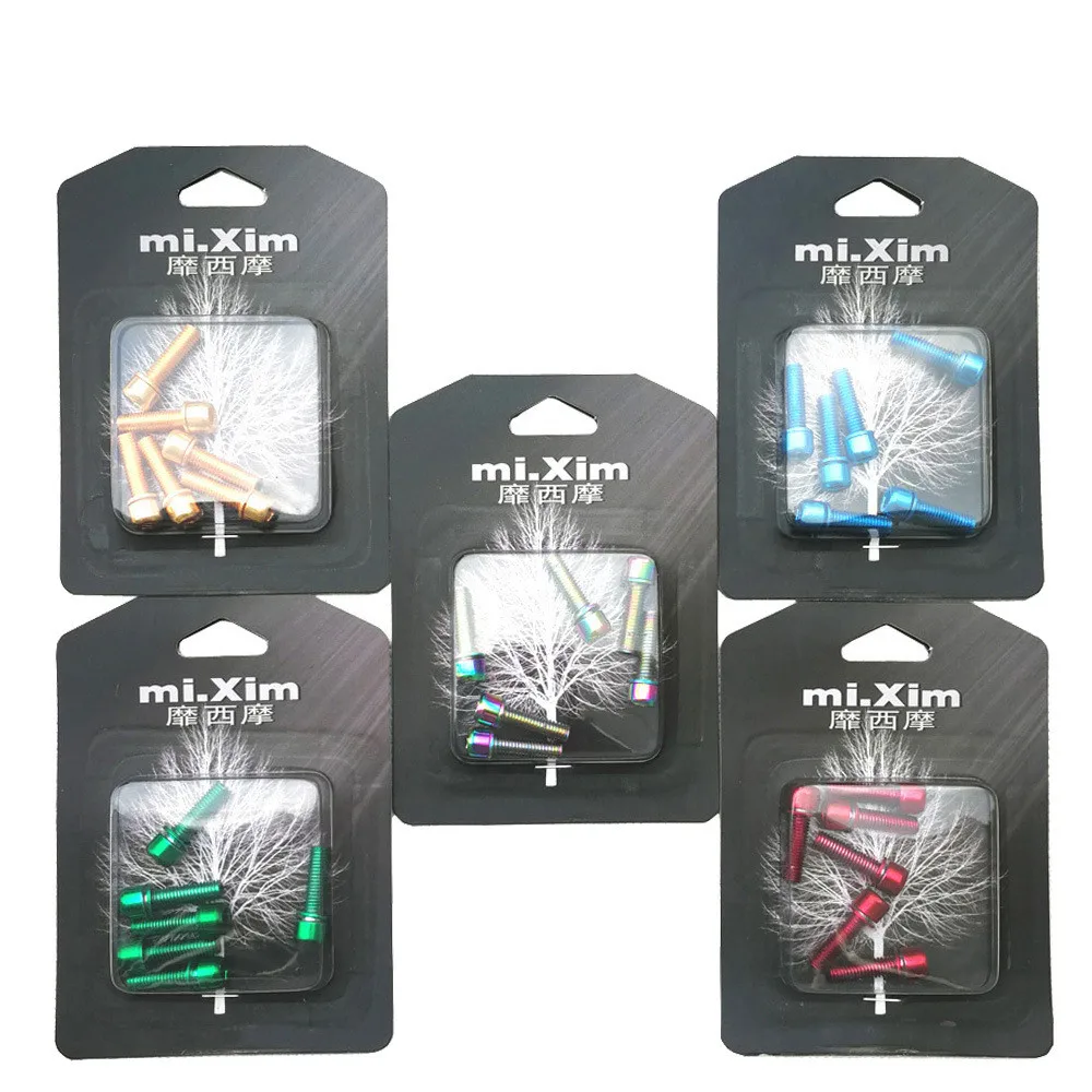 Mi.xim Colorful Bike Part M5*18 Screw Handlebar Bottle Holder Shelf Brake Screws Bicycle Accessories
Mi.xim Colorful Bike Part M5*18 Screw Handlebar Bottle Holder Shelf Brake Screws Bicycle Accessories