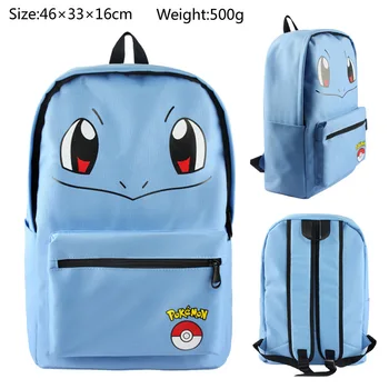 New lovely anime game backpack Pokemon monsters Charmander/Squirtle/Bulbasaur cute backpacks school bag for kids ab236
New lovely anime game backpack Pokemon monsters Charmander/Squirtle/Bulbasaur cute backpacks school bag for kids ab236
