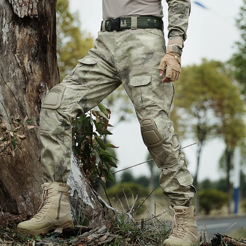 Outdoor Camo Hiking Pants Men Army Combat Hunting Pants With Knee Pads Tactical Military Man Trousers Camping Pantalon Hombre
Outdoor Camo Hiking Pants Men Army Combat Hunting Pants With Knee Pads Tactical Military Man Trousers Camping Pantalon Hombre