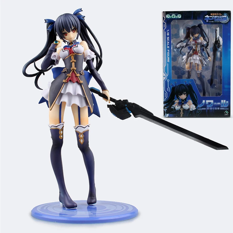 PVC 1/8 Anime Broccoli Lastation Noire Action Figure Choujigen Hyper Dimension Game Neptune Model Toy Brinquedos Collectibles
PVC 1/8 Anime Broccoli Lastation Noire Action Figure Choujigen Hyper Dimension Game Neptune Model Toy Brinquedos Collectibles