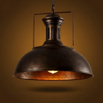 LOFT bar pendant light creative personality retro American Iron Cafe Restaurant lid Nordic
LOFT bar pendant light creative personality retro American Iron Cafe Restaurant lid Nordic