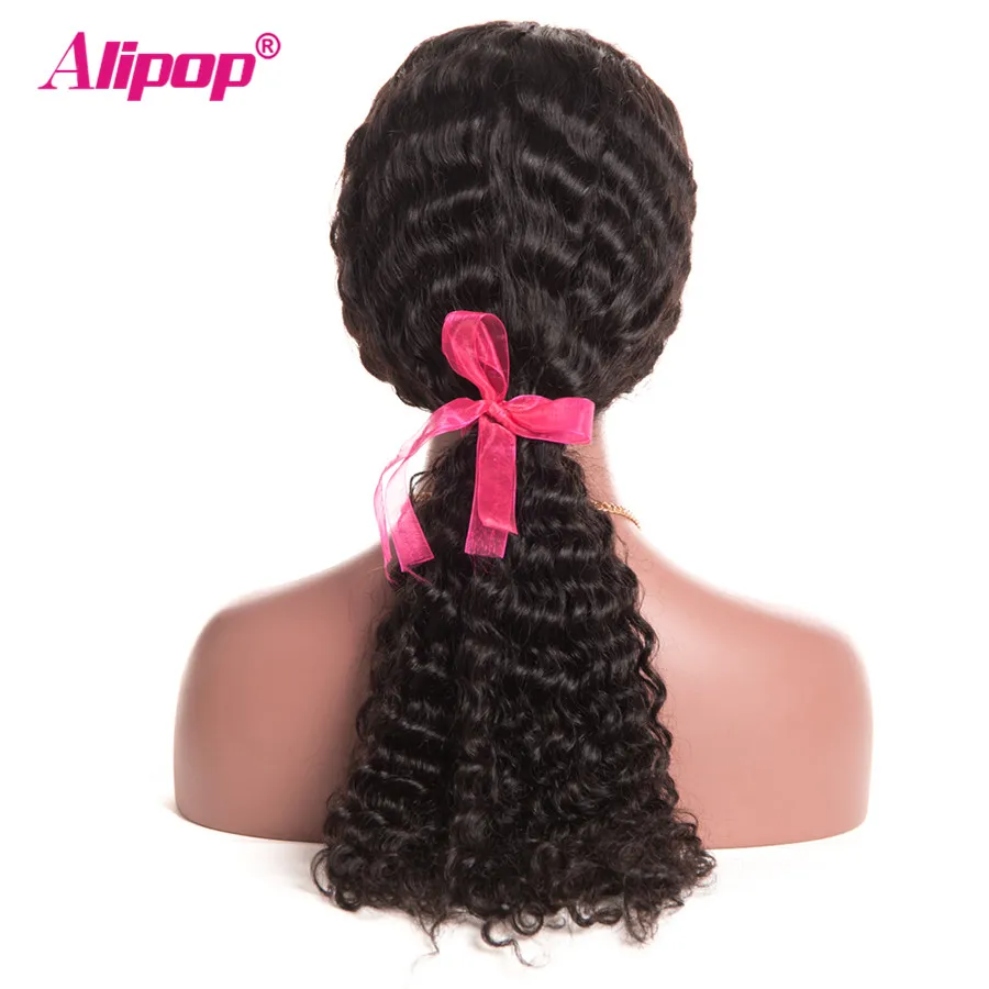 180% Density Peruvian Deep Wave Wig 13x4 Lace Front Human Hair Wigs ALIPOP Human Hair Wig With Baby Hair Remy Lace Wigs
180% Density Peruvian Deep Wave Wig 13x4 Lace Front Human Hair Wigs ALIPOP Human Hair Wig With Baby Hair Remy Lace Wigs