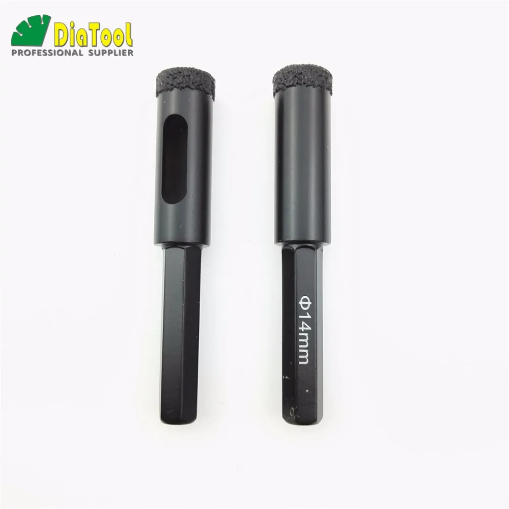 2pcs Diameter 14mm Diamond drill bits Hex Shank Vacuum Brazed Diamond Drilling bits marble granite tile hole saw
2pcs Diameter 14mm Diamond drill bits Hex Shank Vacuum Brazed Diamond Drilling bits marble granite tile hole saw