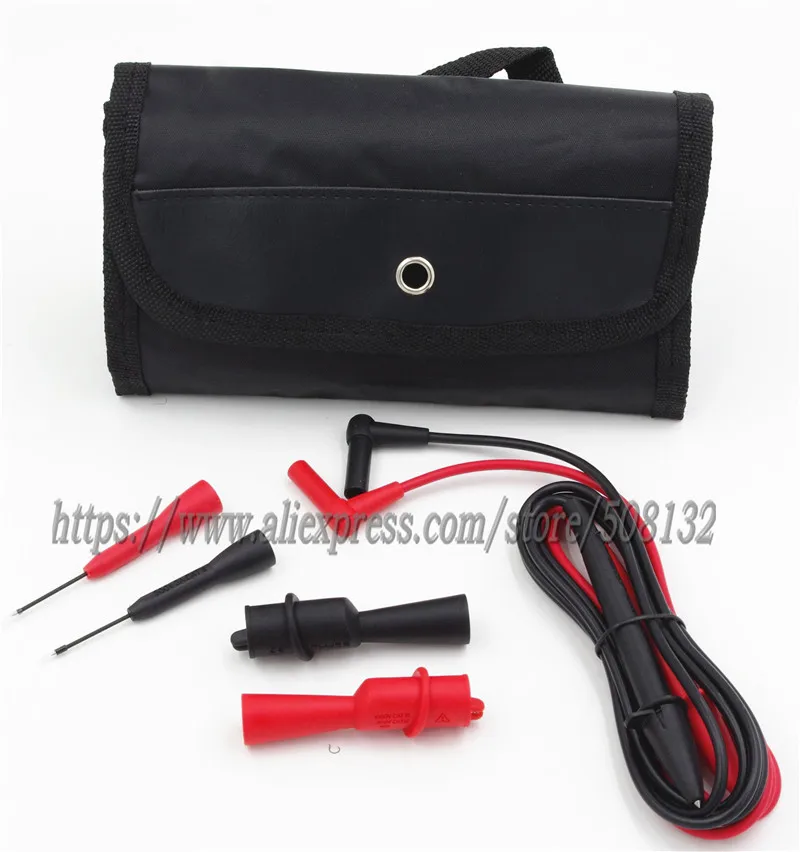 Fluke TL75 Hard Point Test Lead Probe + Alligator Clip + 28mm Piercing Needle Non-destructive test probe + Accessories case
Fluke TL75 Hard Point Test Lead Probe + Alligator Clip + 28mm Piercing Needle Non-destructive test probe + Accessories case
