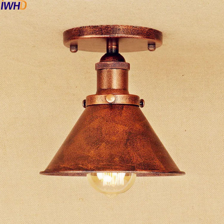 IWHD Ameican Rust Edison LED Ceiling Lights Fixtures Living Room Lamp Flush Mount Industrial Ceiling Light Luminaire Lighting
IWHD Ameican Rust Edison LED Ceiling Lights Fixtures Living Room Lamp Flush Mount Industrial Ceiling Light Luminaire Lighting