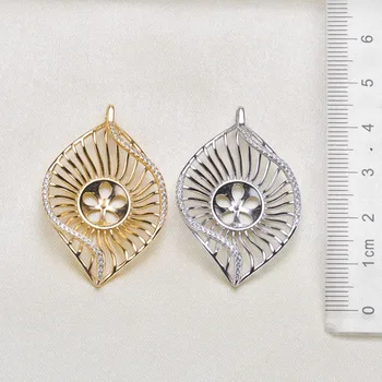 2 Color New Exquisite Pearl Pendant Mountings, Pendant Findings, Pendant Settings Jewelry Parts Fittings Women Accessories
2 Color New Exquisite Pearl Pendant Mountings, Pendant Findings, Pendant Settings Jewelry Parts Fittings Women Accessories