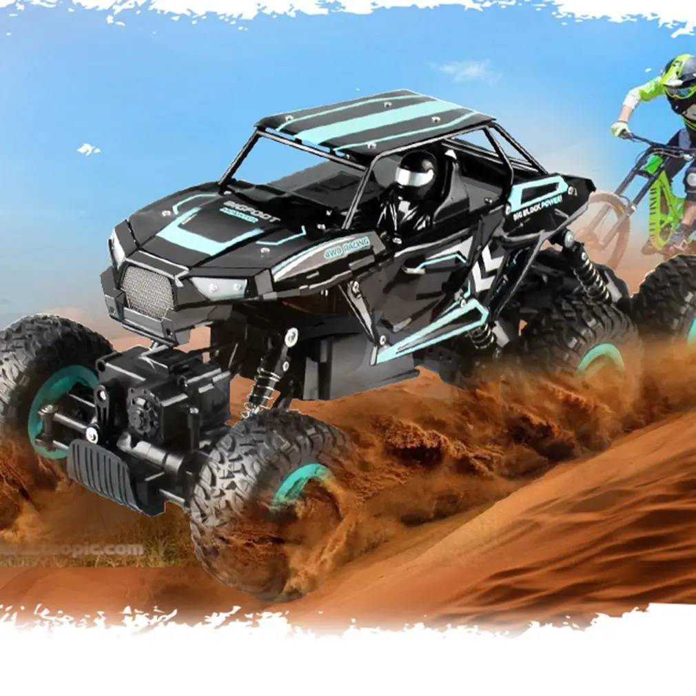 D819 1/14 2.4GHz RC Rock Crawler 6-wheel Drive High Speed Racing Car Buggy Climbing Off-Road Car Truck Toy for Children
D819 1/14 2.4GHz RC Rock Crawler 6-wheel Drive High Speed Racing Car Buggy Climbing Off-Road Car Truck Toy for Children