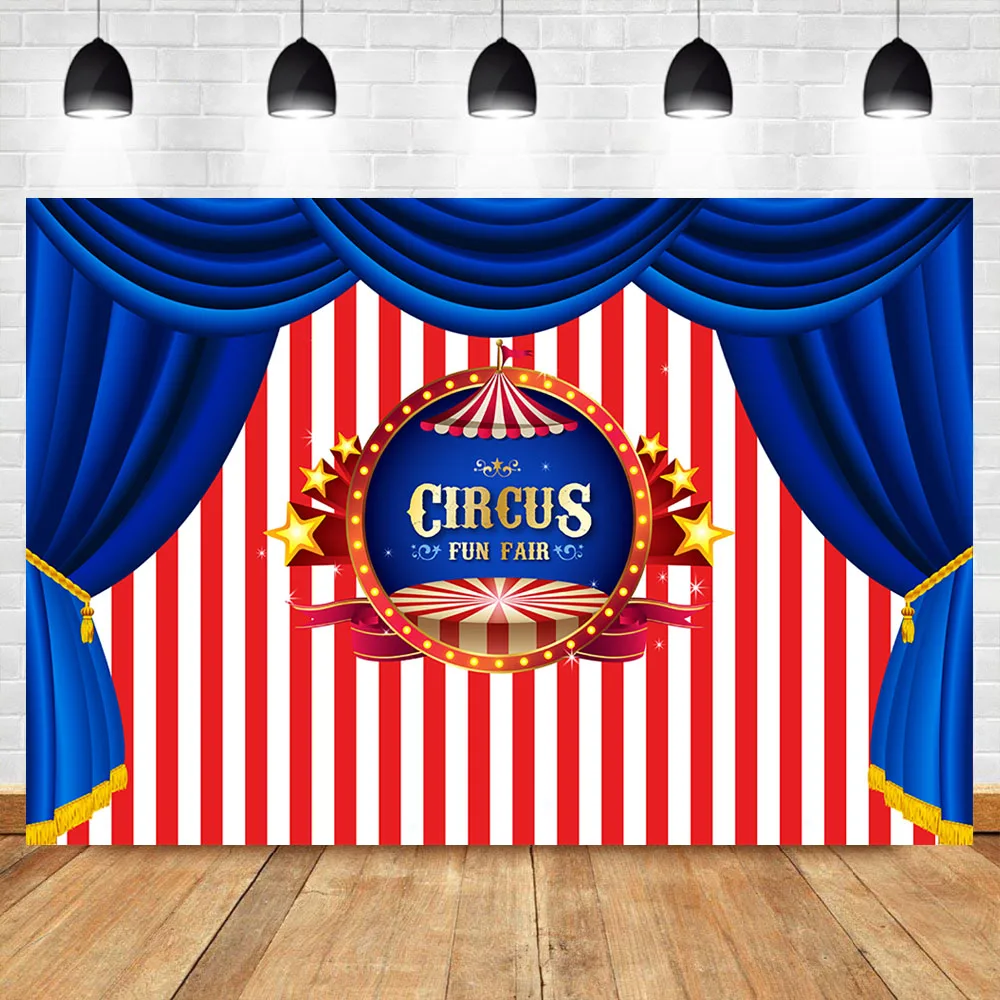 NeoBack Circus Birthday Backdrop Circus Tent Carnival Photography Backdrops Stripe Curtain Party Decor Photo Background
NeoBack Circus Birthday Backdrop Circus Tent Carnival Photography Backdrops Stripe Curtain Party Decor Photo Background