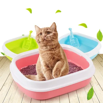 Portable Cat Litter Bowl Toilet Bedpans High Edging Large Oval Semi-Closed Anti-Splash Training Sand Litter Box Cat Litter Scoop
Portable Cat Litter Bowl Toilet Bedpans High Edging Large Oval Semi-Closed Anti-Splash Training Sand Litter Box Cat Litter Scoop