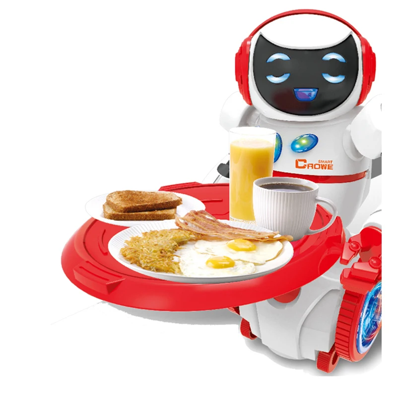 New the intelligent voice control Mini robot toy Interactive toys Feeding Waiter robot kids love Flashing and sounding toys
New the intelligent voice control Mini robot toy Interactive toys Feeding Waiter robot kids love Flashing and sounding toys