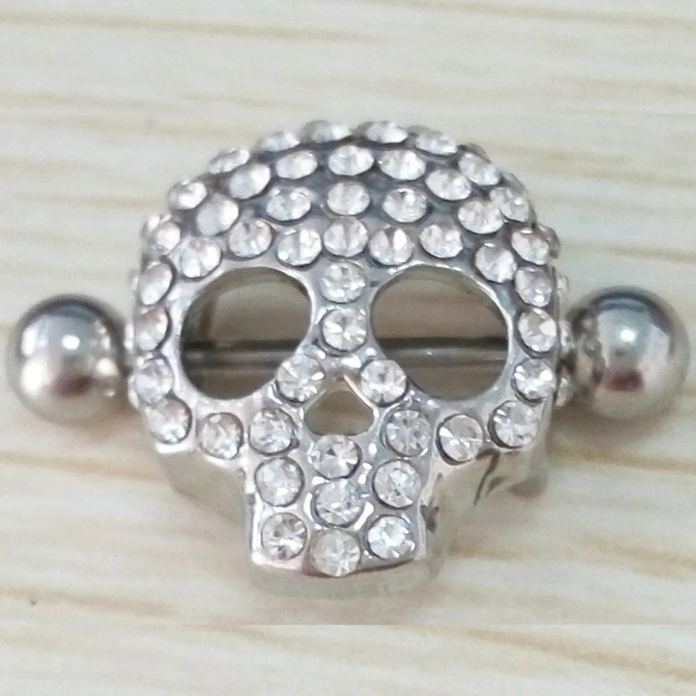 Velishy 1Pc Nipple Piercing Skull Design Shield Nipple Ring 316L Surgical Steel Women Girls Jewelry Body Jewelry
Velishy 1Pc Nipple Piercing Skull Design Shield Nipple Ring 316L Surgical Steel Women Girls Jewelry Body Jewelry