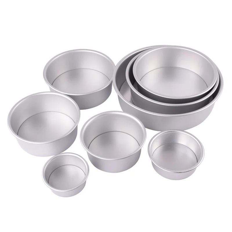 Aluminum Alloy Baking Mould 2/4/6/8/10/12/14 Inch Cake Mold Bread Model Thickening Die Round Pan Pattern Bakeware Tool
Aluminum Alloy Baking Mould 2/4/6/8/10/12/14 Inch Cake Mold Bread Model Thickening Die Round Pan Pattern Bakeware Tool