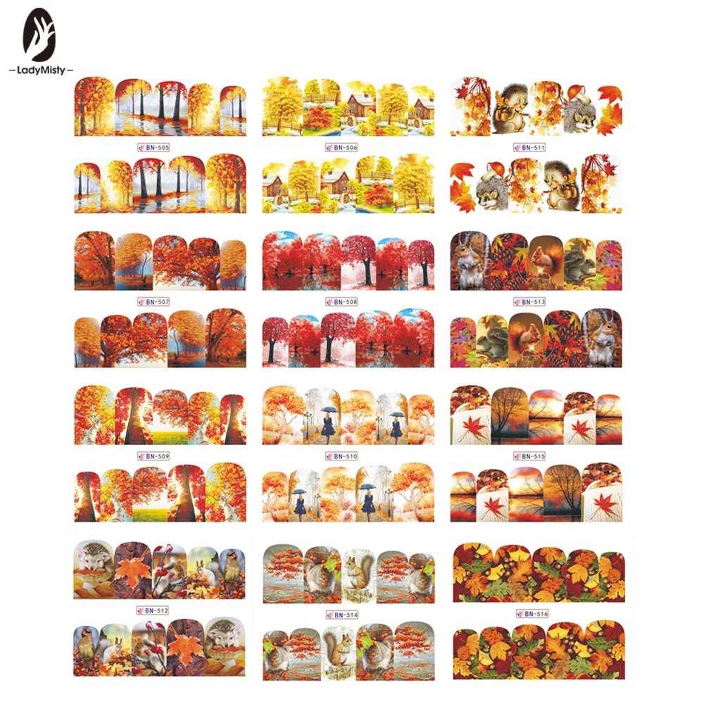 Ladymisty 12 Designs 21 Types Nail Polish Sticker Water Decals Floral Slider Nail Art Decor Full Wraps Manicure Tools
Ladymisty 12 Designs 21 Types Nail Polish Sticker Water Decals Floral Slider Nail Art Decor Full Wraps Manicure Tools